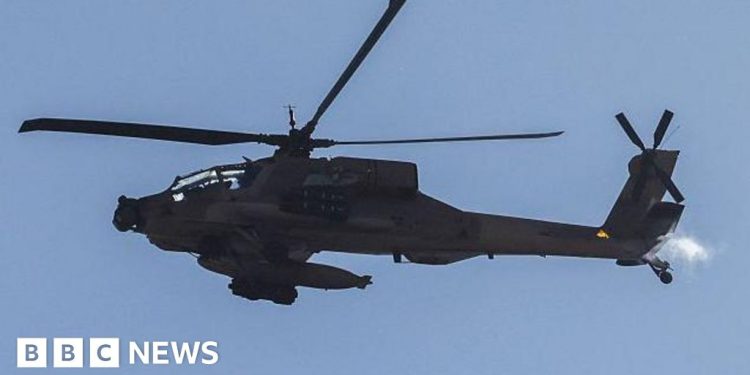 US and Iran exchange fire after American patrol helicopter downed in Hormuz