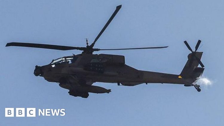 US and Iran exchange fire after American patrol helicopter downed in Hormuz