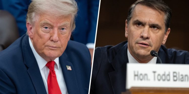 Trump Weighs Pulling Todd Blanche Nomination Amid Vote Delay