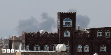 Yemen’s Houthis launch missiles at Saudi Arabia after strikes on Sanaa airport