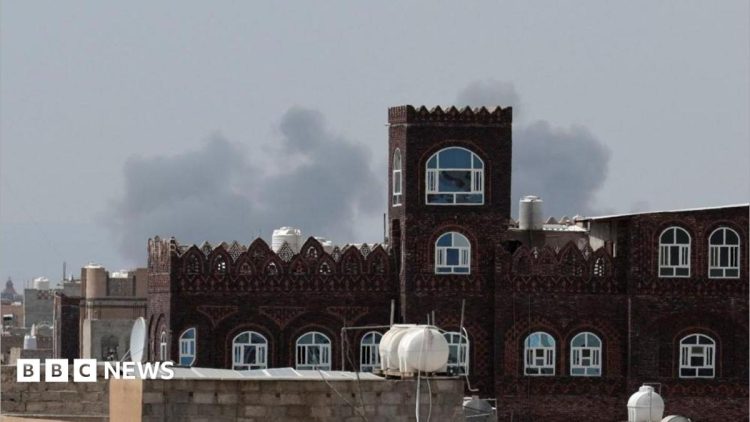 Yemen’s Houthis launch missiles at Saudi Arabia after strikes on Sanaa airport