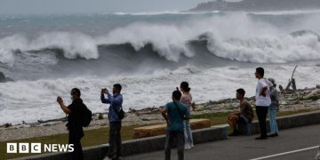 Taiwan, Japan and south-eastern China brace for Typhoon Bavi as landslides kill 15 in Philippines