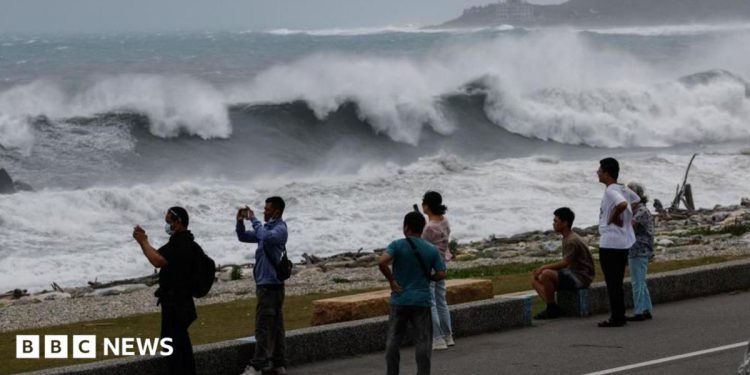 Taiwan, Japan and south-eastern China brace for Typhoon Bavi as landslides kill 15 in Philippines