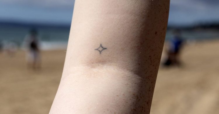 This tattoo is permanent, pain-free, and maybe delivered in the mail