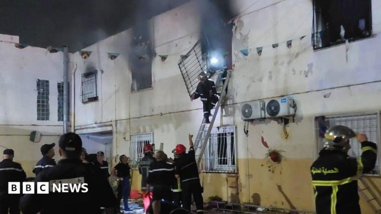 Algeria fire: Eleven people die at children’s care home