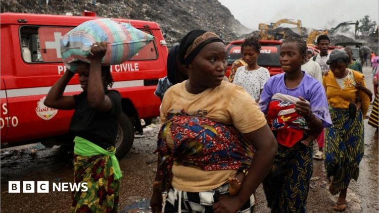 Guinea rubbish landfill collapse kills 31 in Conakry