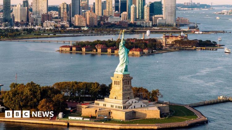 Man arrested after boat capsizes near Statue of Liberty, killing woman and infant