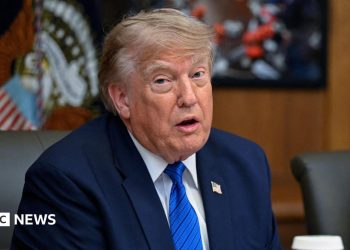 Trump says he is cancelling strikes on Iran subject to deal being made ‘rapidly’