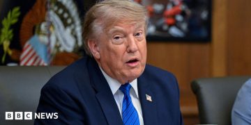 Trump says he is cancelling strikes on Iran subject to deal being made ‘rapidly’