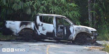Dozens of co-ordinated arson attacks hit southern Thailand