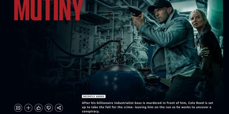Amazon seemingly leaked Jason Statham’s entire Mutiny movie