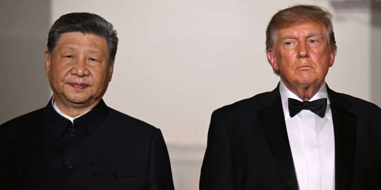 Trump Hosts China’s Xi Jinping at White House State Dinner