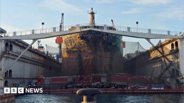 Twenty-five dead after fire erupts on cargo ship in Qingdao, eastern China – state media
