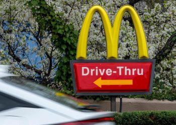 McDonald’s is testing ads on its drive-thru menus