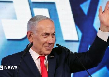 Netanyahu’s bloc leading Israel election but short of majority, partial results show