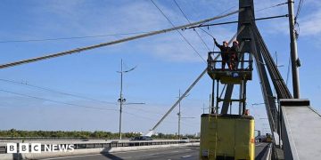 Russia hits second major bridge in Ukraine’s capital Kyiv