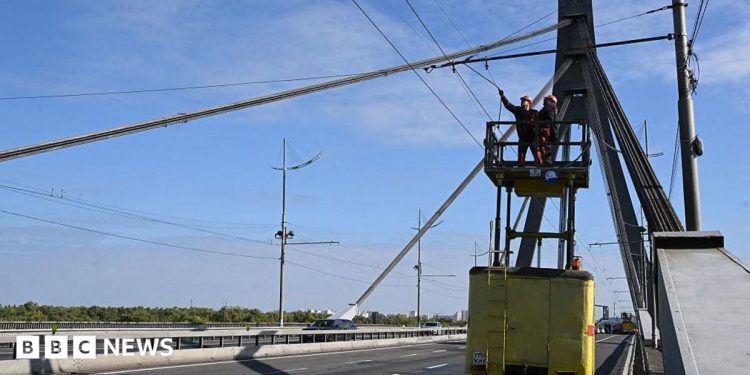 Russia hits second major bridge in Ukraine’s capital Kyiv