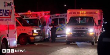 Several dead or injured in major fire at Canada military base