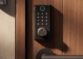 Ring’s smart lock can be recharged by turning a dial